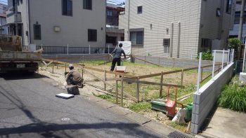 Y邸　基礎着工