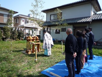 つくば　地鎮祭