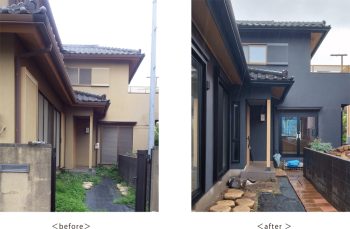 外観　施工前・施工後
